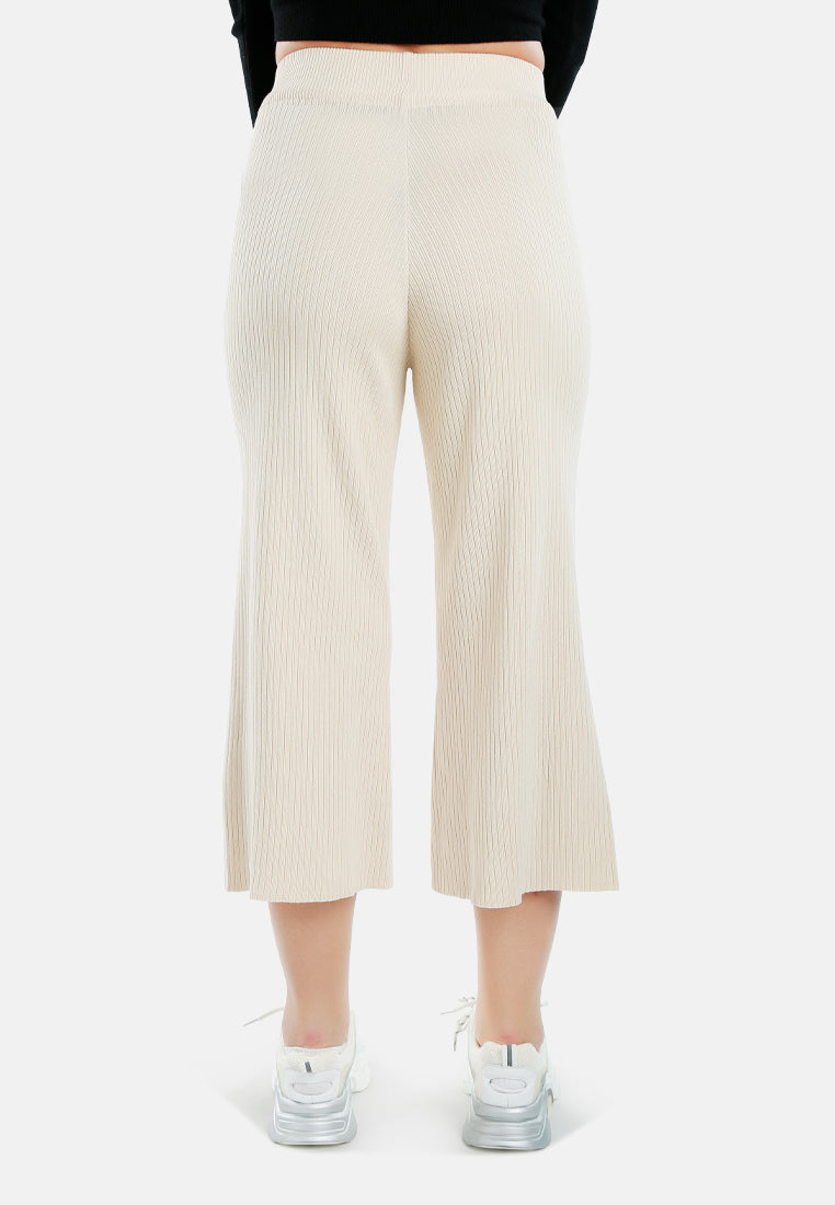 relaxed wide leg pants#color_sand