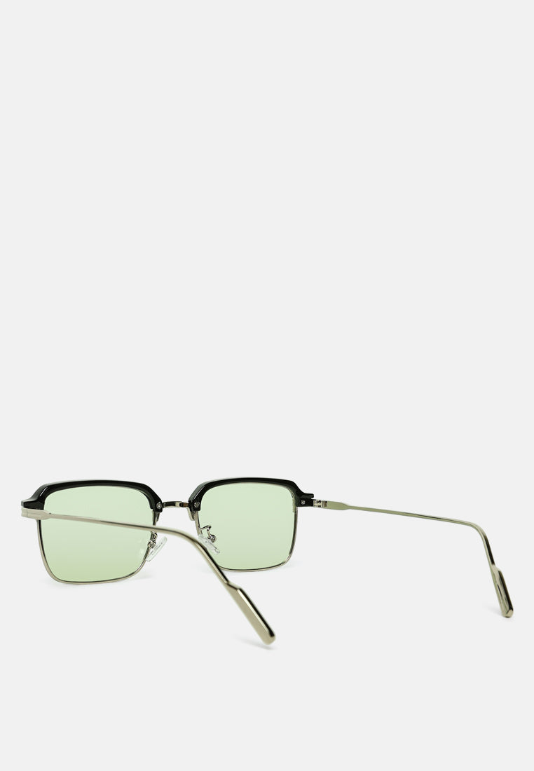 retro tinted metal frame sunglasses#color_mint-green