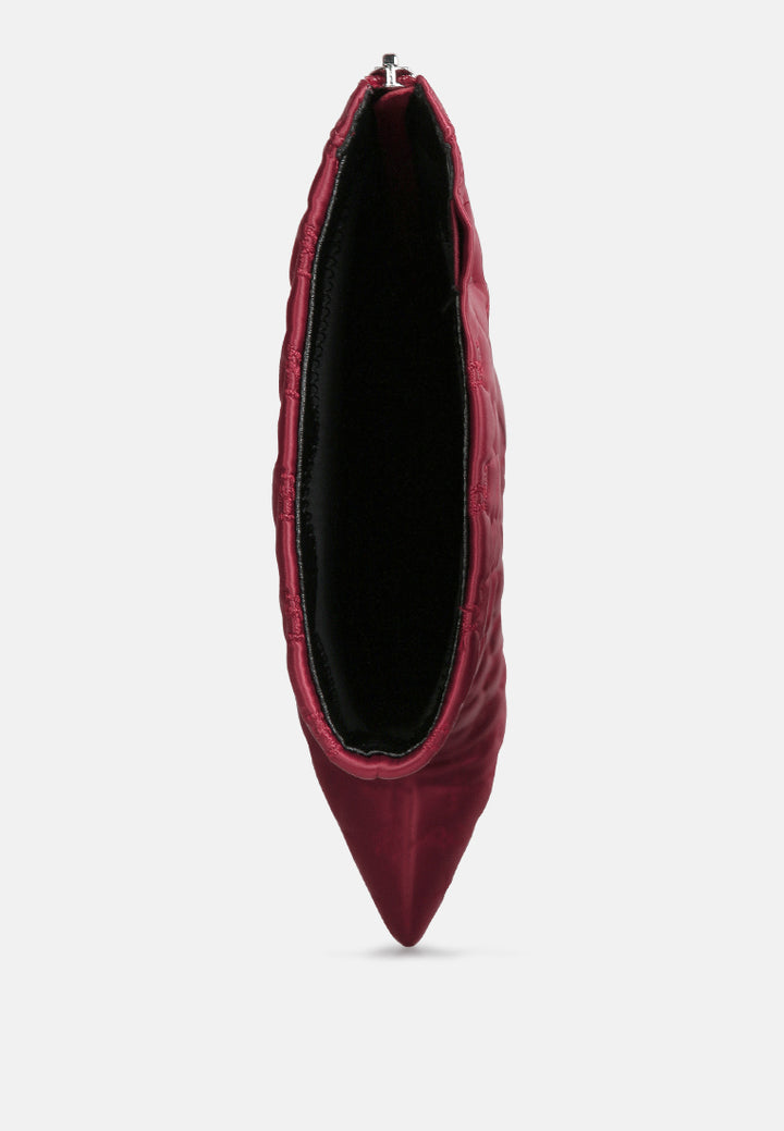 rhapsody monogram stiletto calf boots#color_burgundy