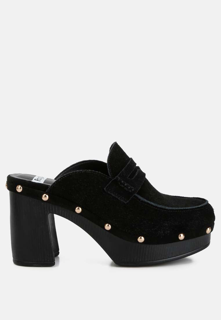 suede platform clogs bt ruw#color_black