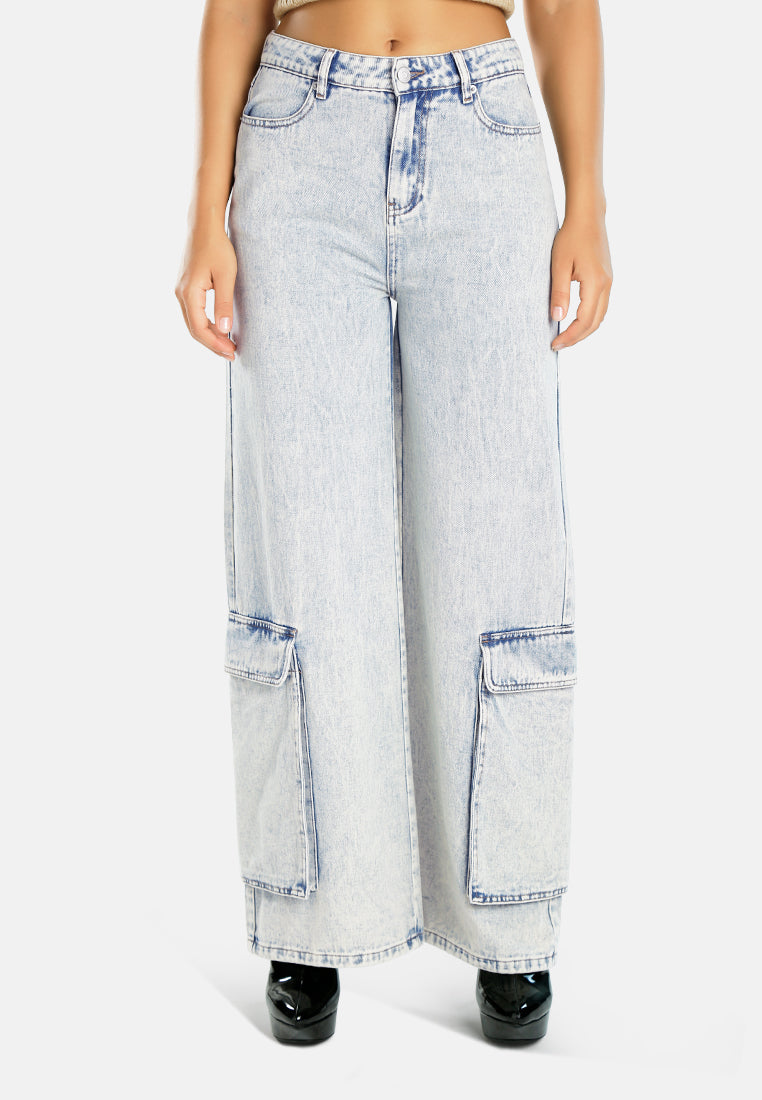 sassy flap ankle pockets denim by ruw#color_light-blue