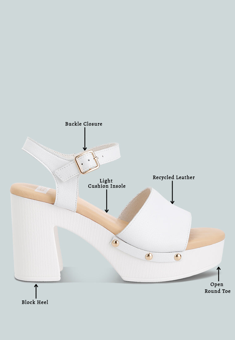 leather high block sandals by ruw#color_white