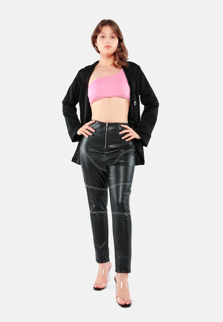semi casual blazer#color_black