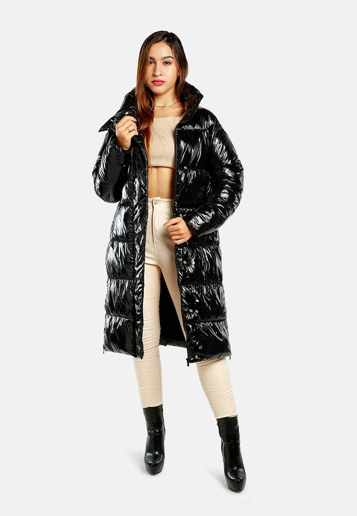 long puffer jacket#color_black