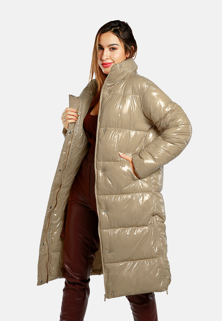 long puffer jacket#color_camel