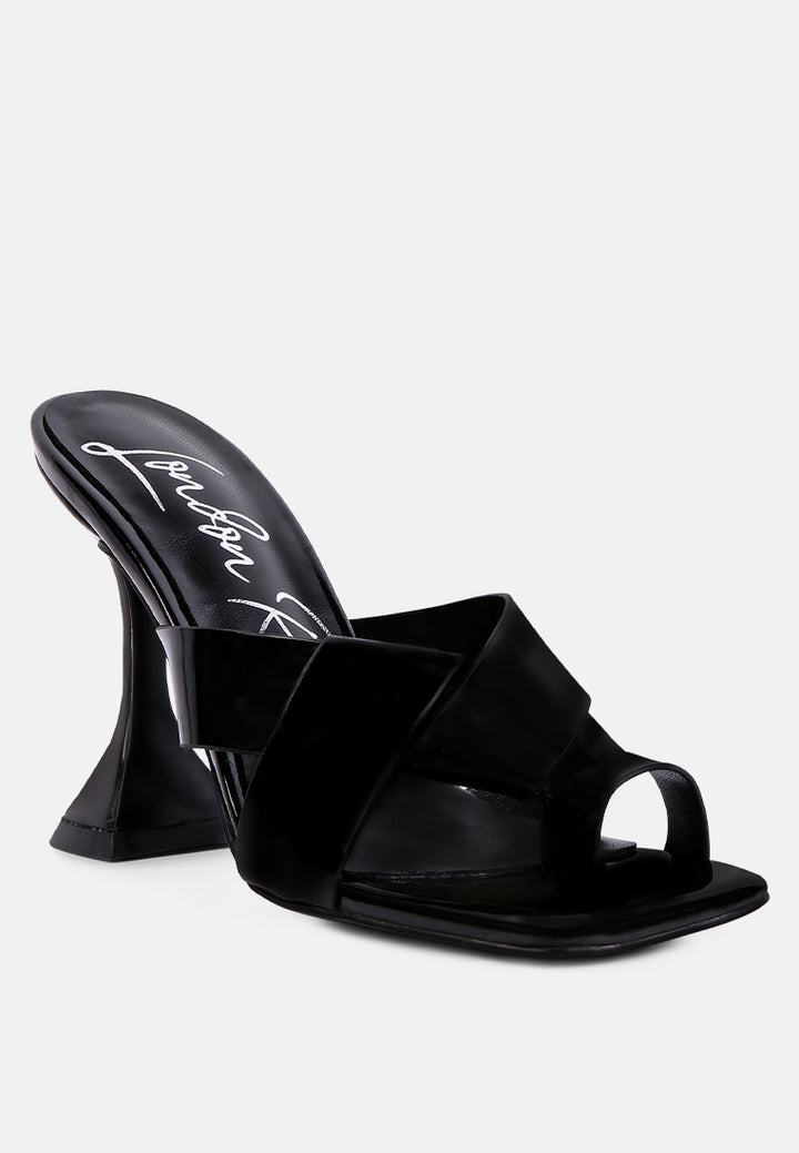 snatched intertwined toe ring heeled sandals by ruw#color_black
