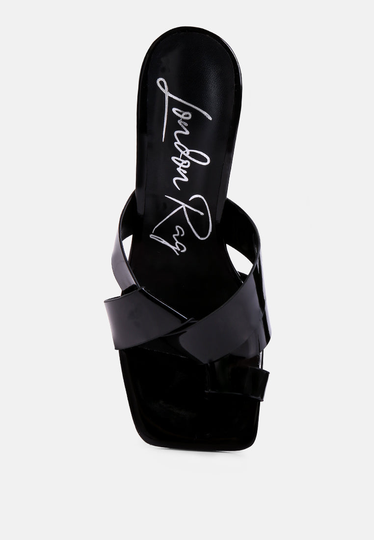 snatched intertwined toe ring heeled sandals by ruw#color_black