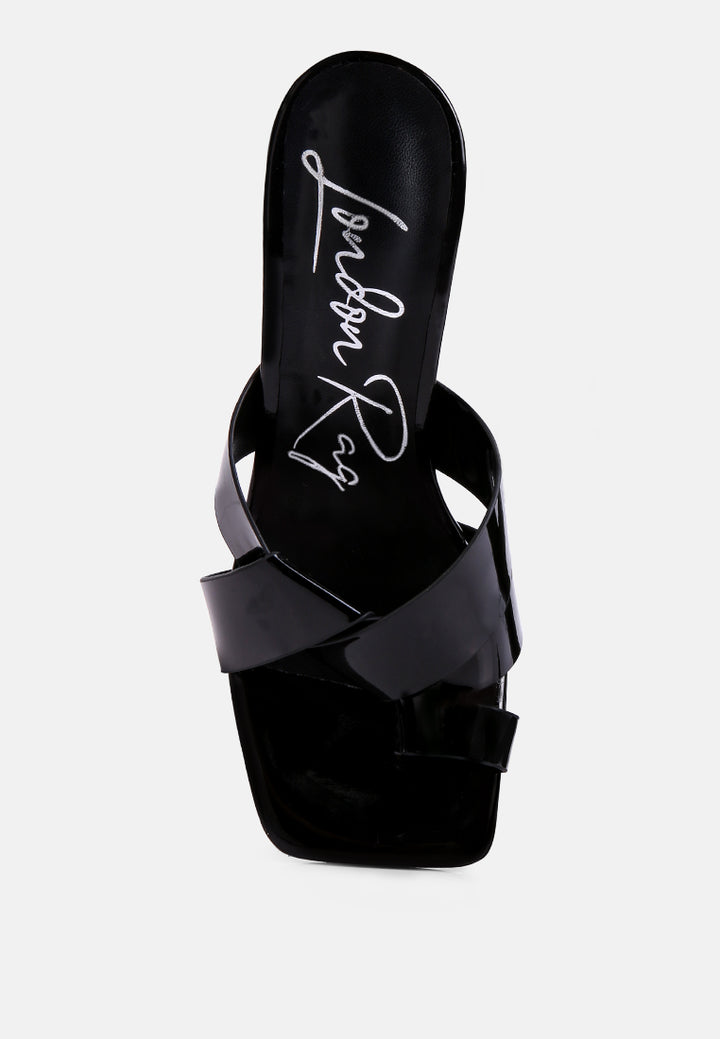 snatched intertwined toe ring heeled sandals by ruw#color_black