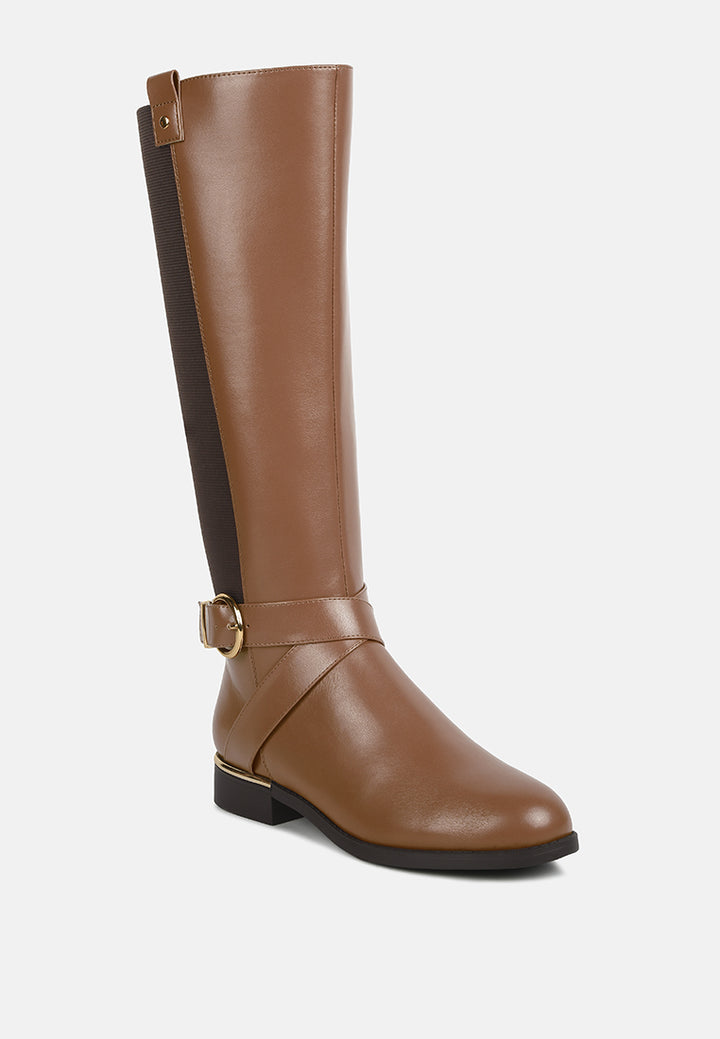 snowd riding boot by ruw#color_tan