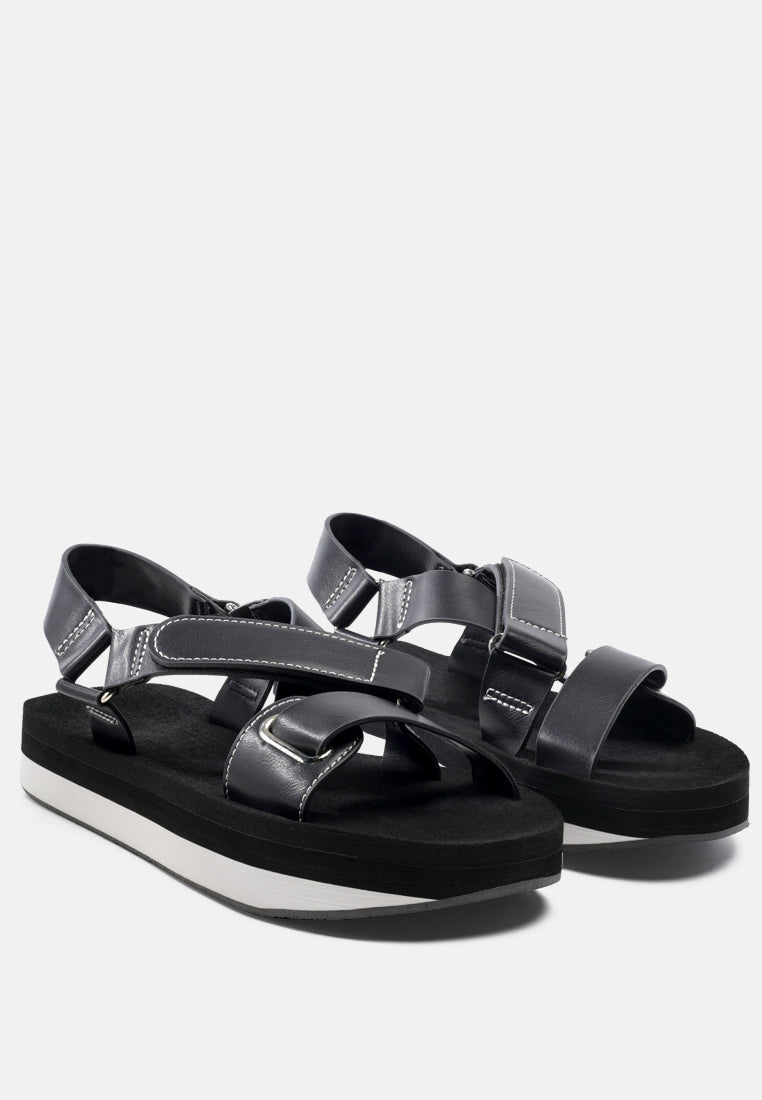 stay afloat platform sandals#color_black