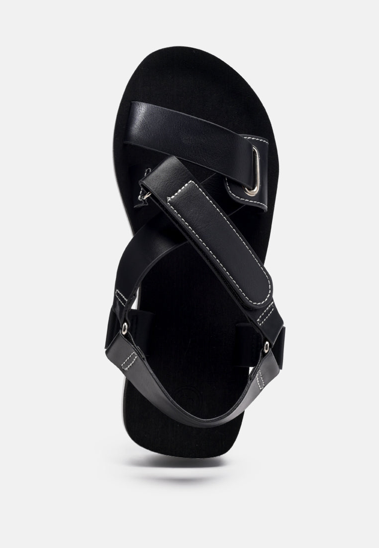 stay afloat platform sandals#color_black