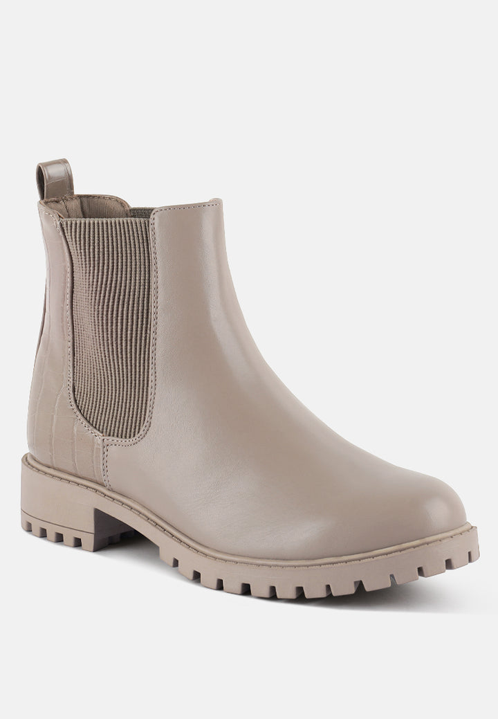 stella croc back chelsea boots by ruw#color_beige