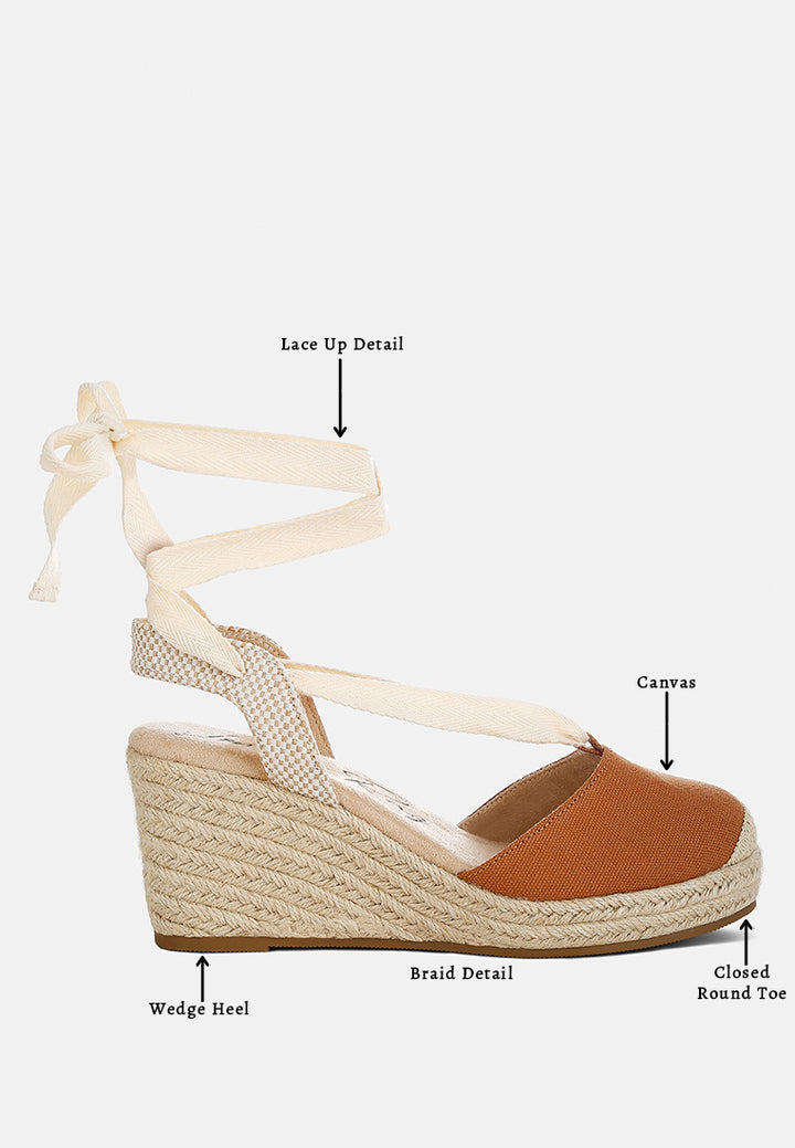 little mary strappy wedge heel sandals by ruw#color_tan