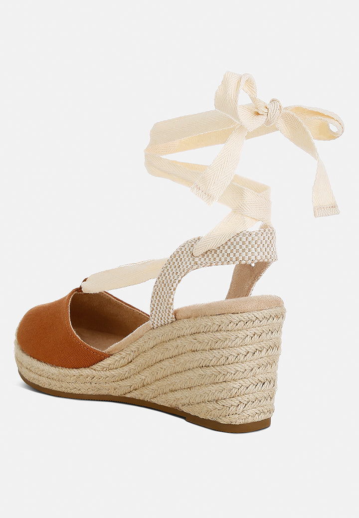 little mary strappy wedge heel sandals by ruw#color_tan