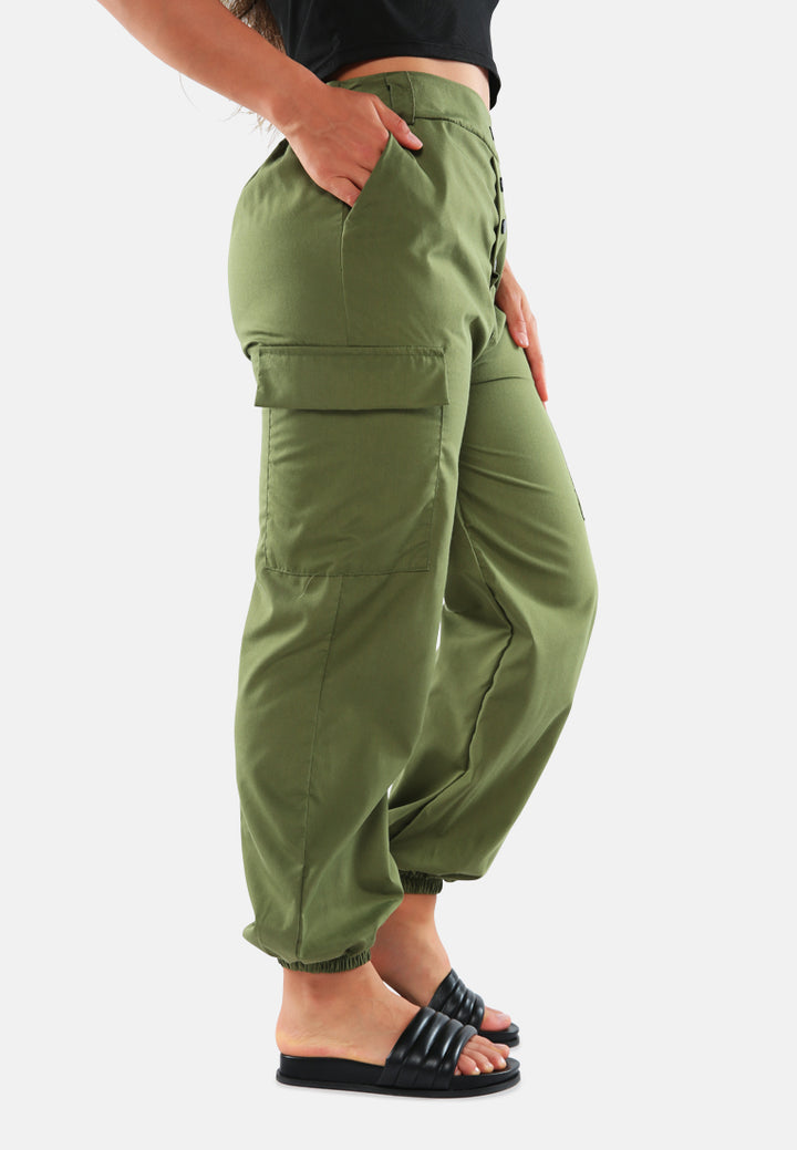 style up cargo belted pant#color_green