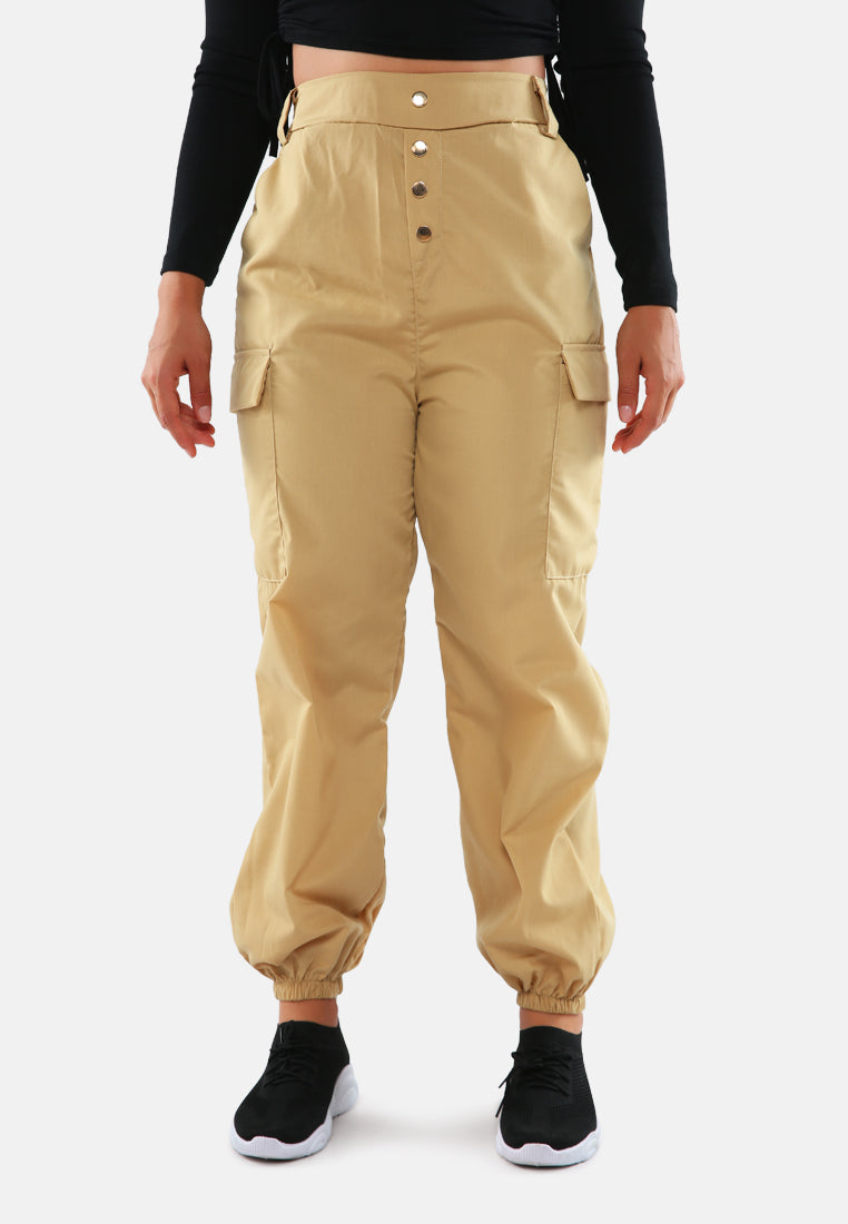 style up cargo belted pant#color_nude