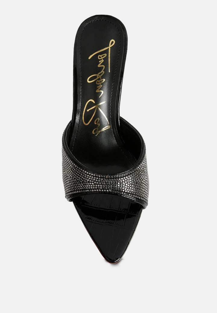 sundai rhinestone embellished stiletto sandals by ruw#color_black
