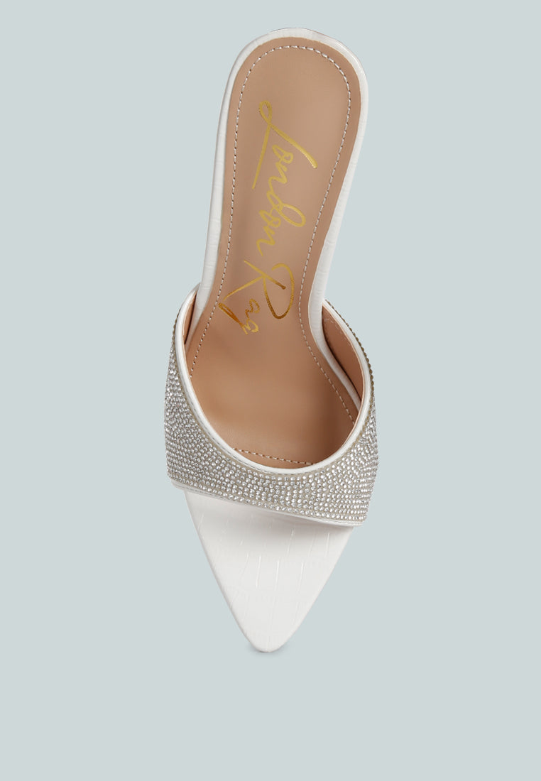 sundai rhinestone embellished stiletto sandals by ruw#color_white