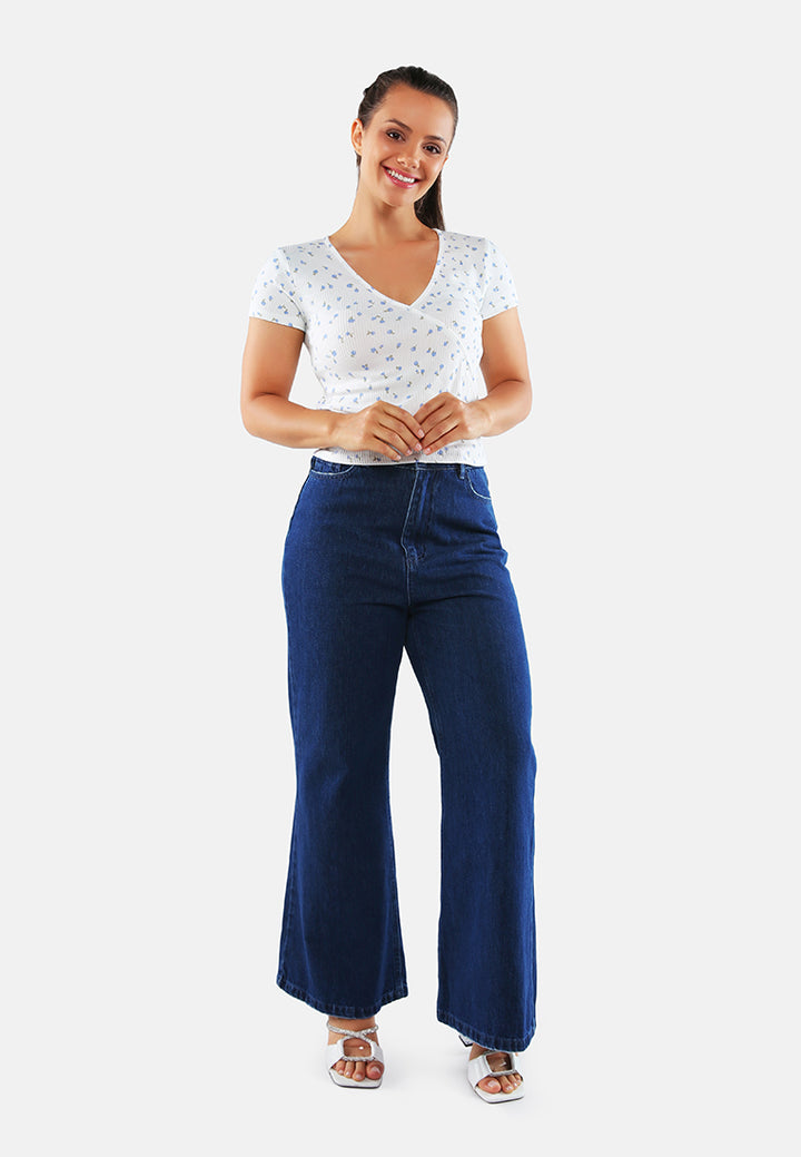surplice neck casual summer top#color_ivory