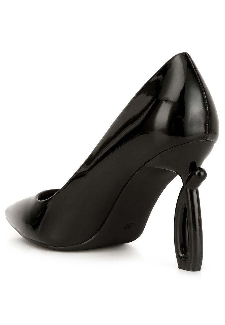 tanya high fantasy heel pumps#color_black