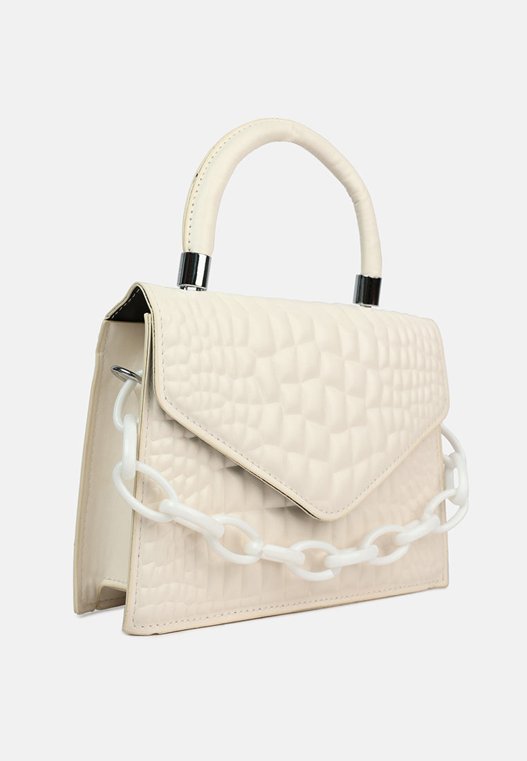 textured envelop sling bag#color_off-white