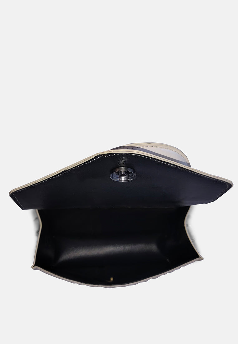 textured envelop sling bag#color_off-white