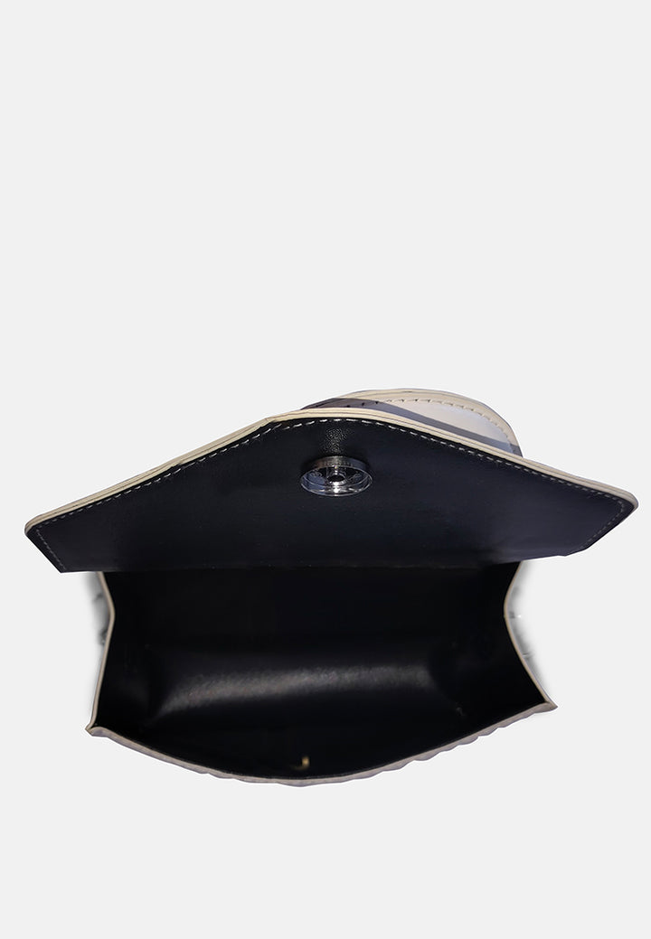 textured envelop sling bag#color_off-white