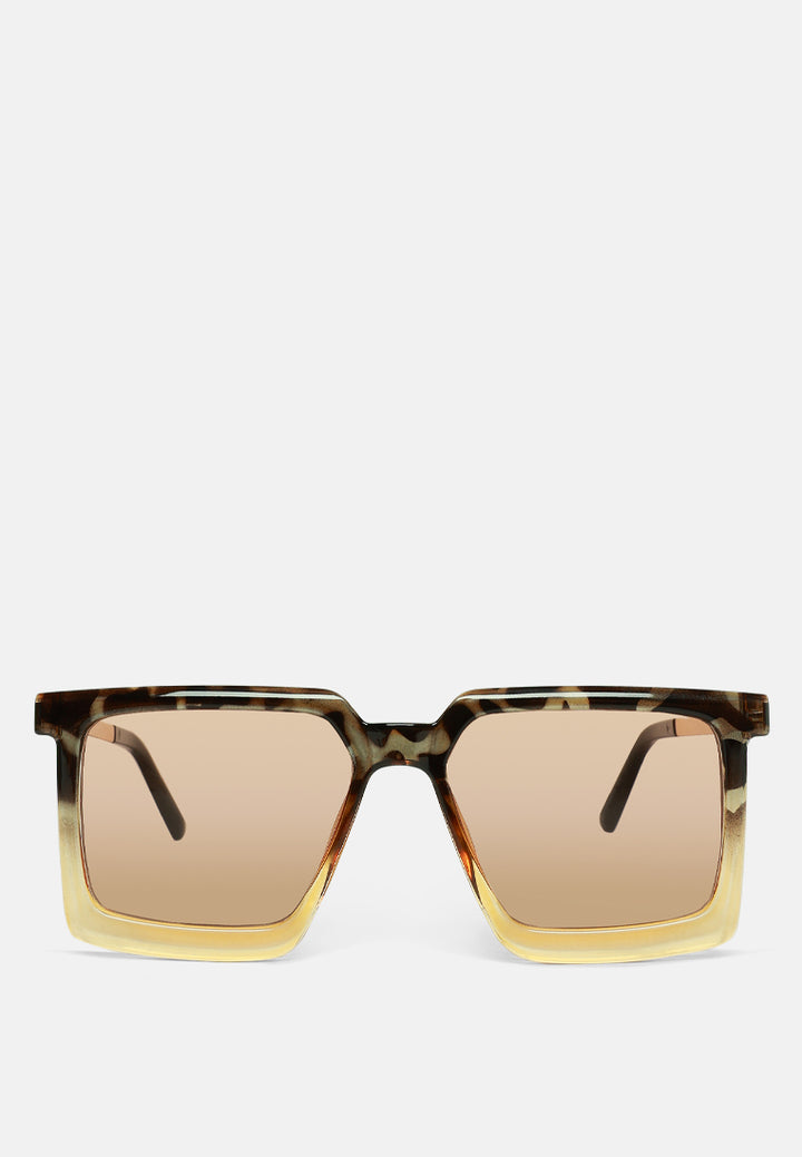 the pristine square sunglasses#color_brown-leopard