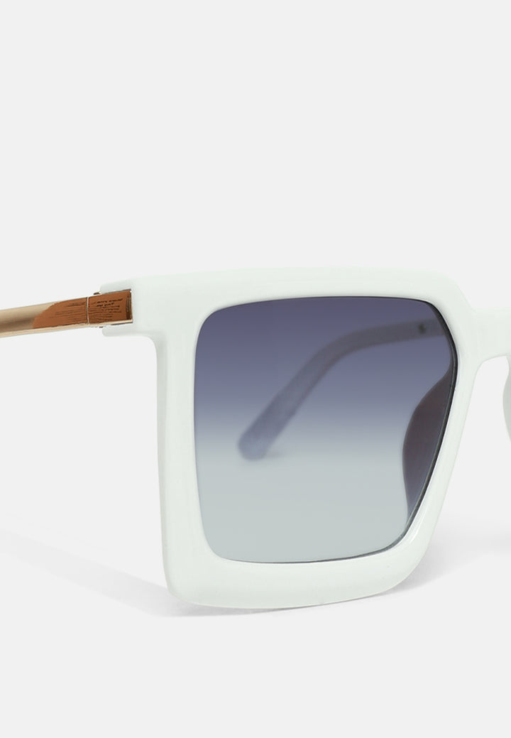 the pristine square sunglasses#color_white-purple