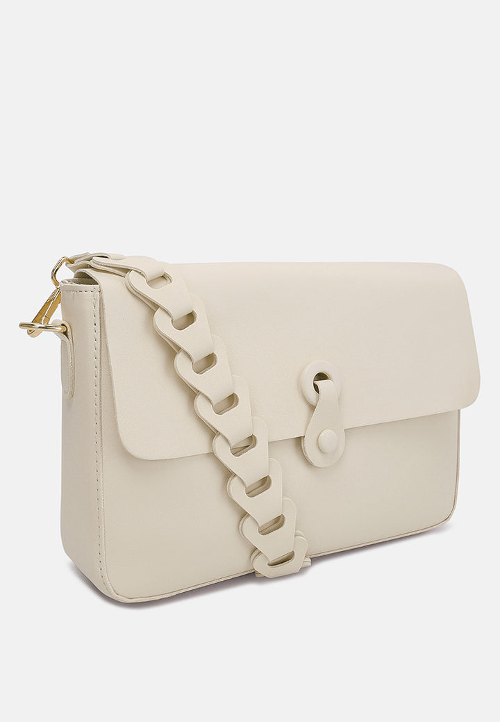 the unconventional flap bag by ruw#color_beige