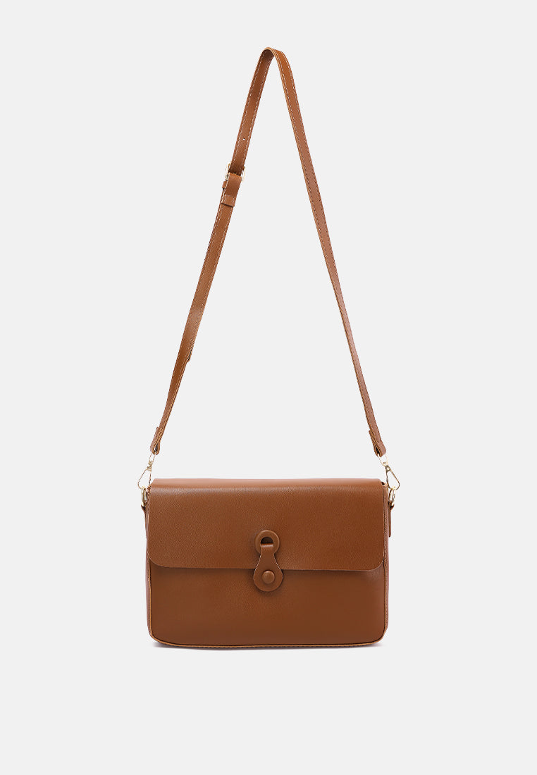 the unconventional flap bag by ruw#color_brown