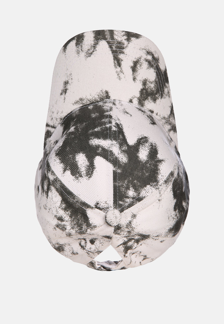 tie dye baseball cap#color_white