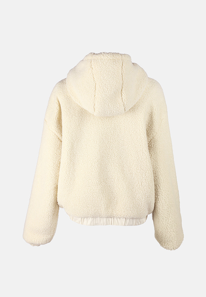 too-much-drama hoodie jacket by ruw#color_cream