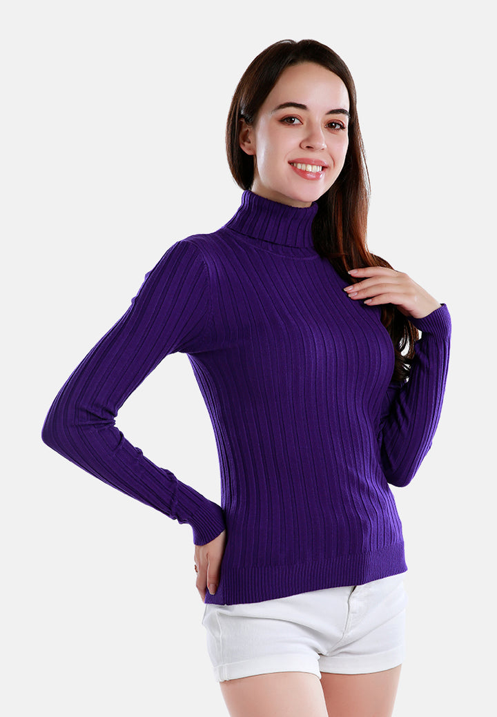turtleneck sweater top#color_purple