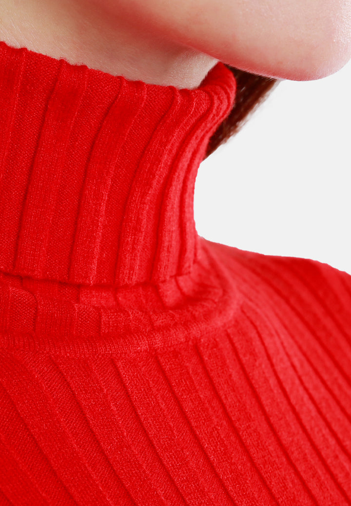 turtleneck sweater top#color_red