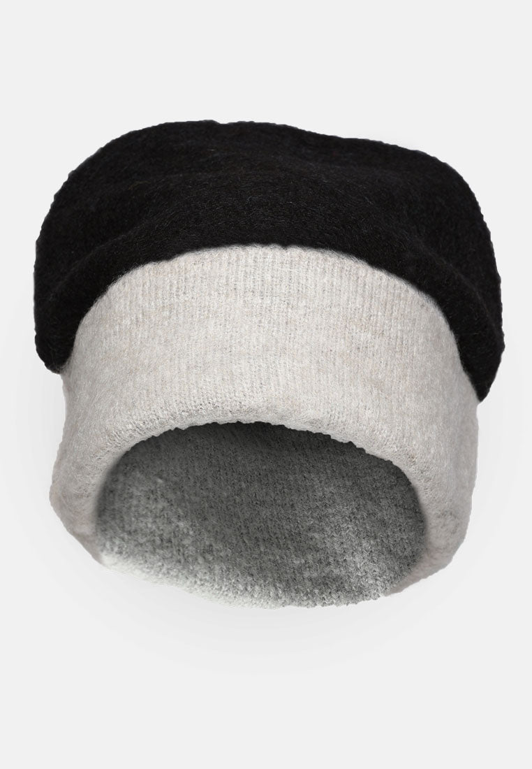 two-toned beanie#color_black