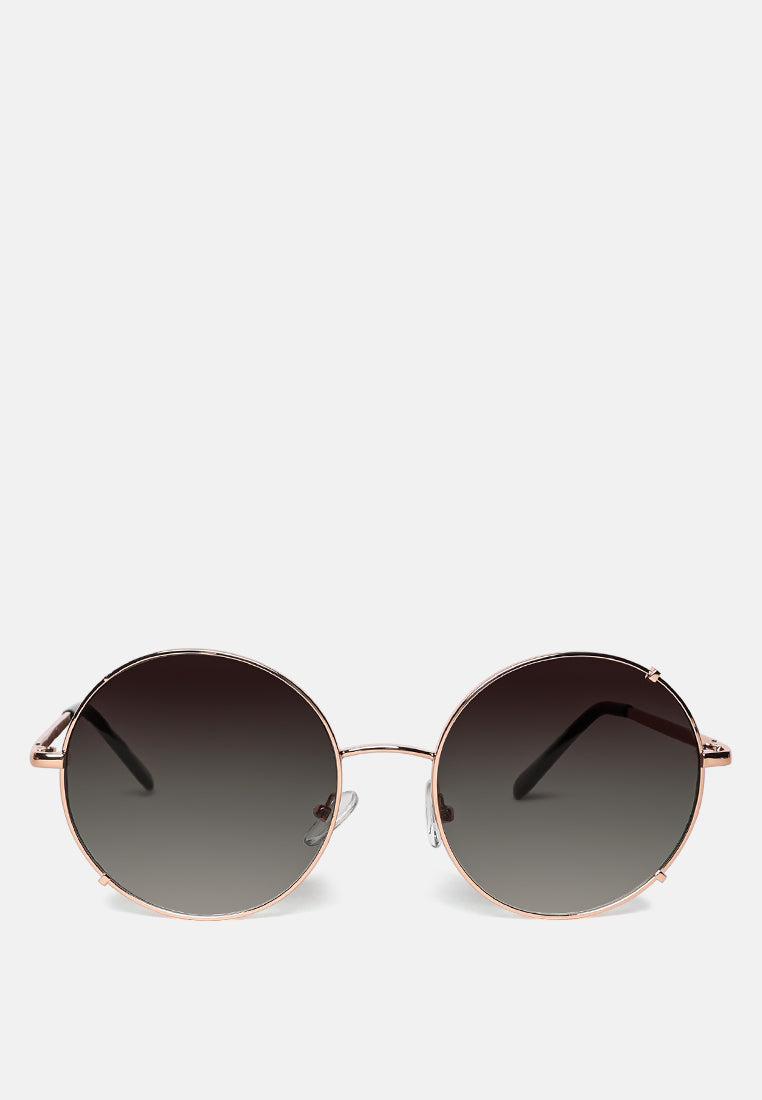 uber cool tinted round sunglasses#color_black