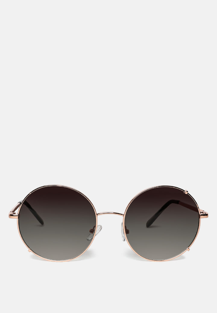 uber cool tinted round sunglasses#color_black