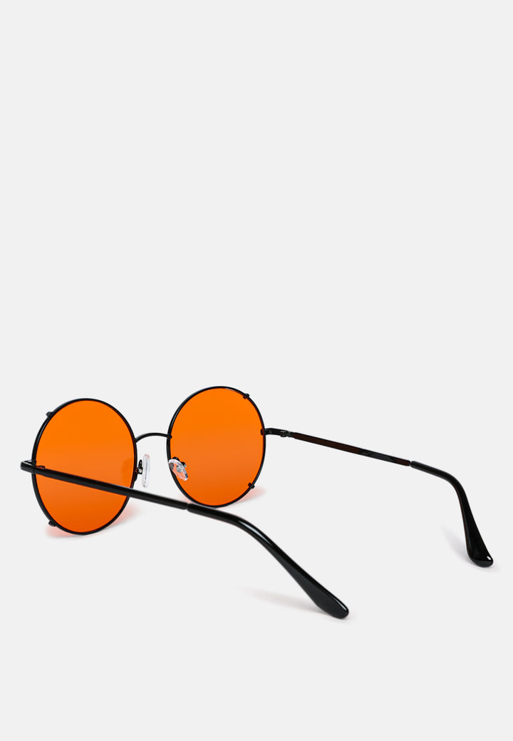 uber cool tinted round sunglasses#color_orange
