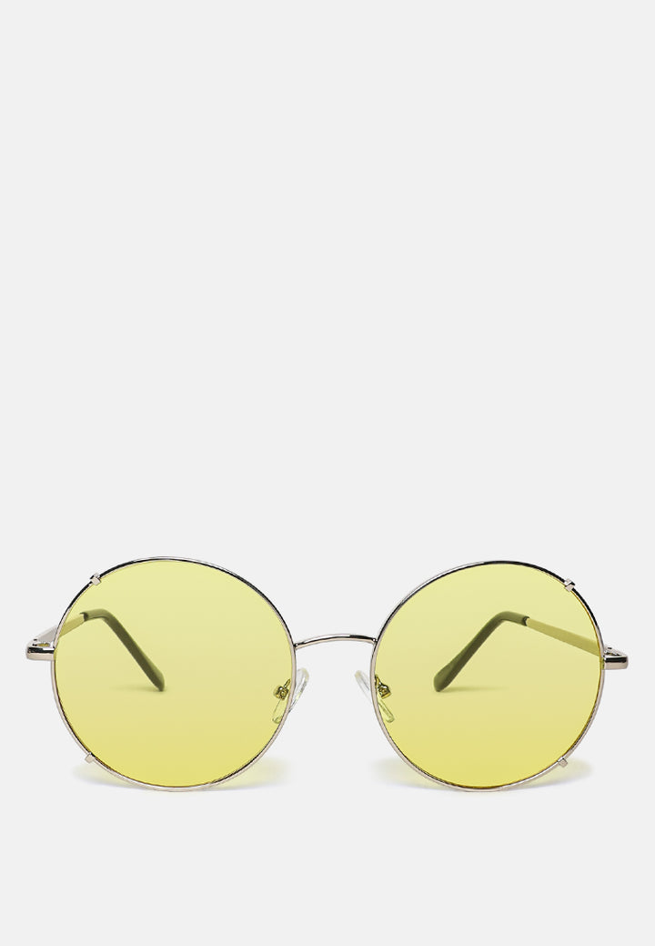 uber cool tinted round sunglasses#color_yellow