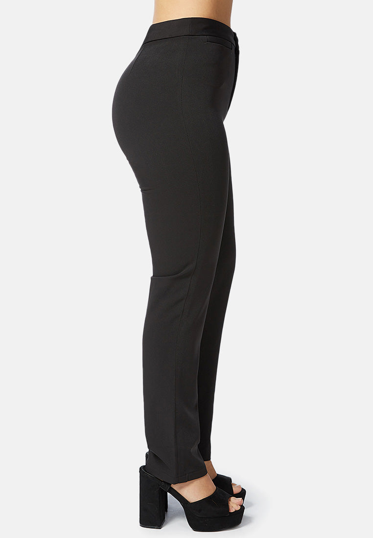 unusual business everyday trousers#color_black