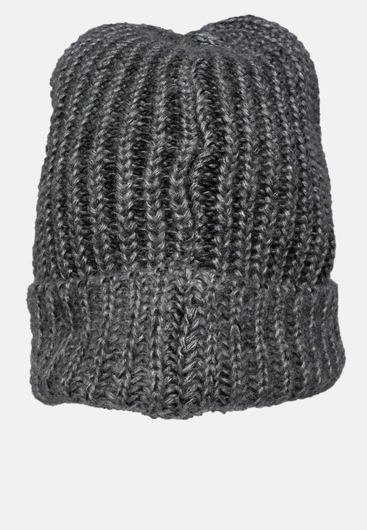 waffle cuff beanie#color_grey