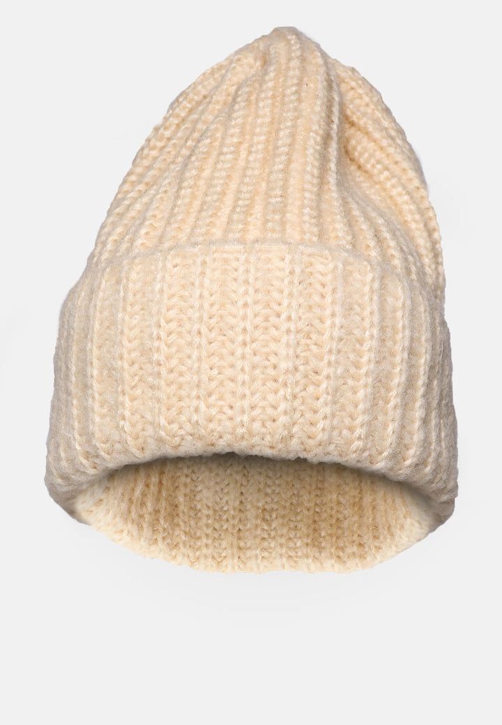 waffle cuff beanie#color_beige