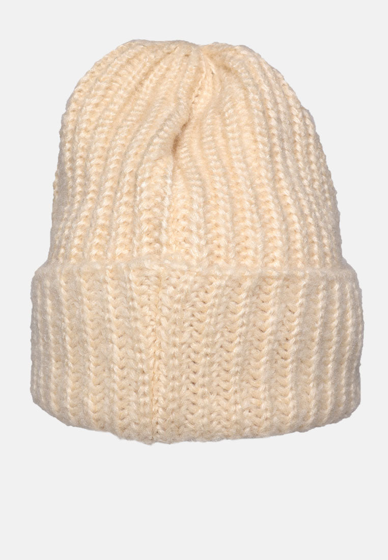 waffle cuff beanie#color_beige