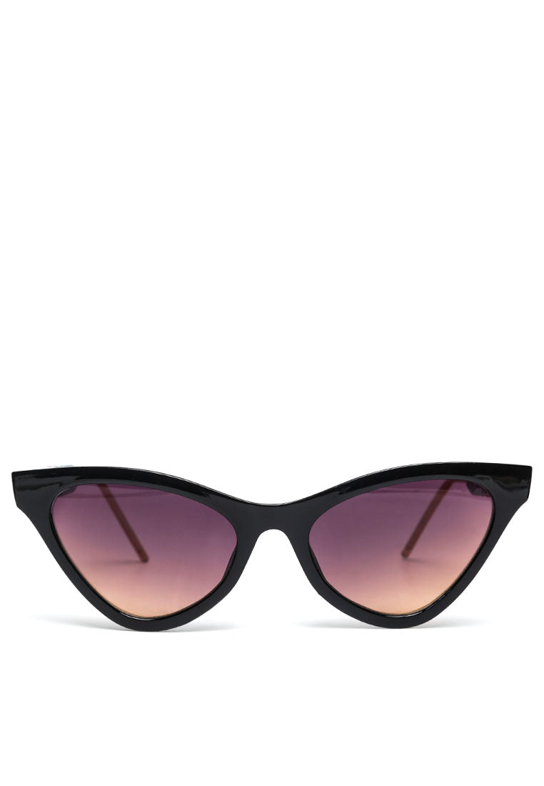 striped temple cateye glasses#color_black