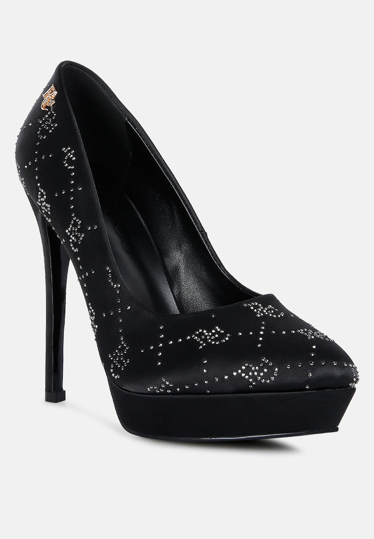 ballard monogram satin stiletto pumps by ruw#color_black