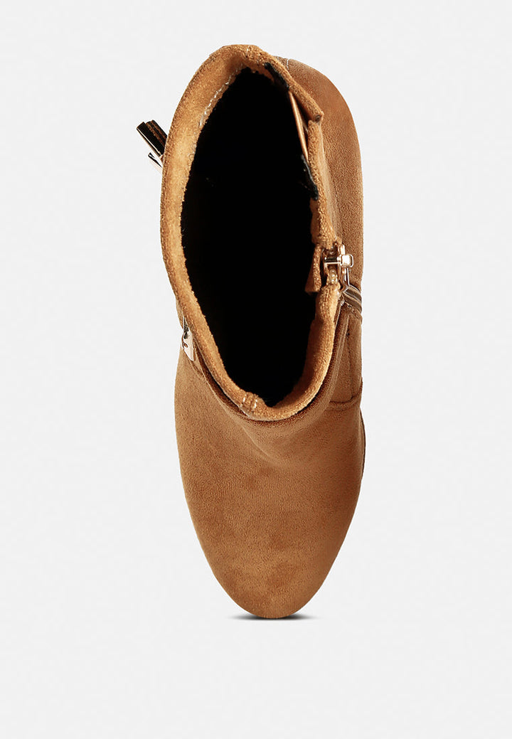 beaux high platform stiletto ankle boots by ruw#color_tan