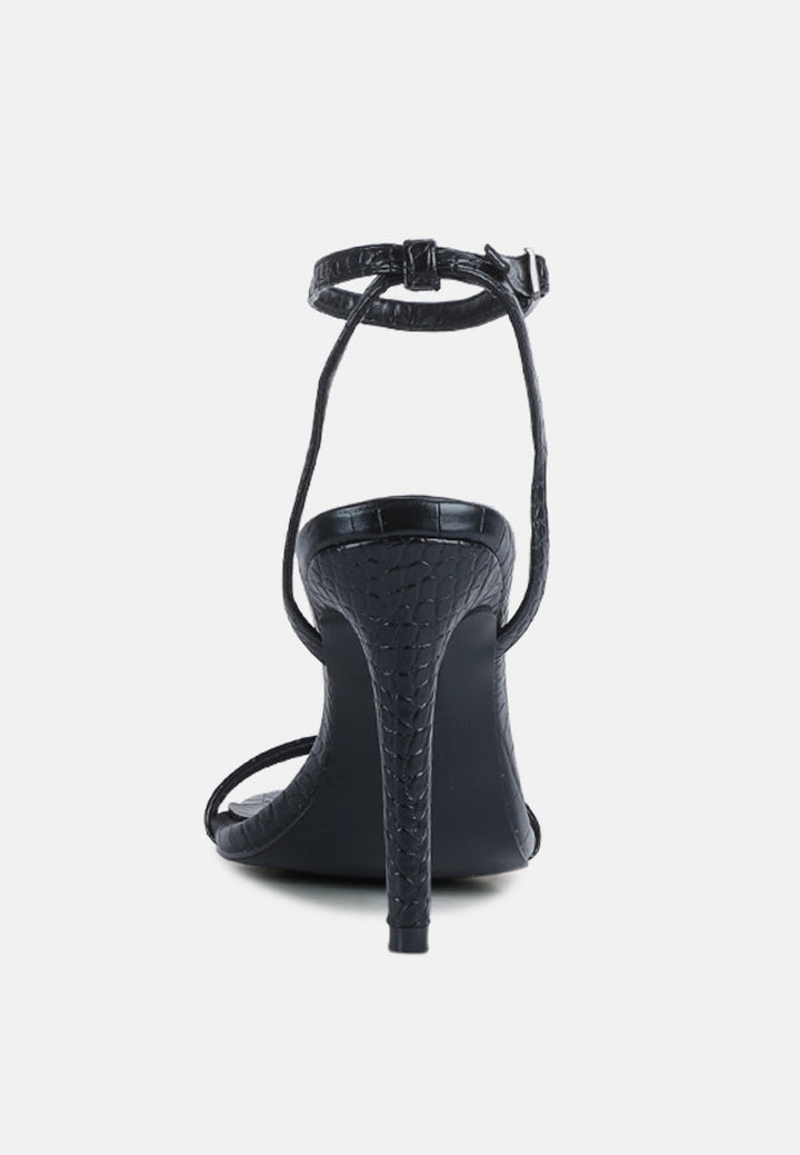 blondes croc high heeled sandal by ruw#color_black