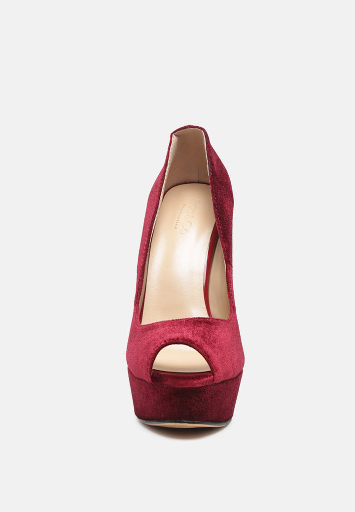 brielle peep toe stiletto sandals by ruw#color_burgundy