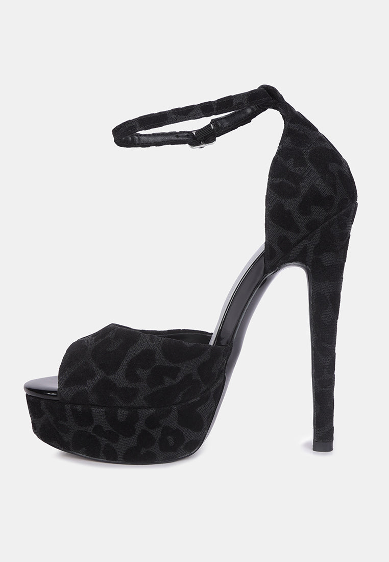 brigitte leopard print peep toe stiletto sandal by ruw#color_black